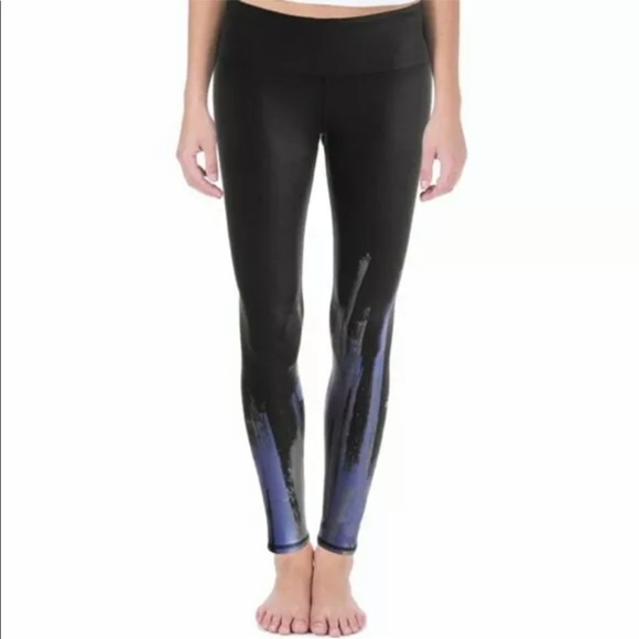 ALO Yoga Pants - ALO Yoga Airbrush Leggings Painted Brushstroke